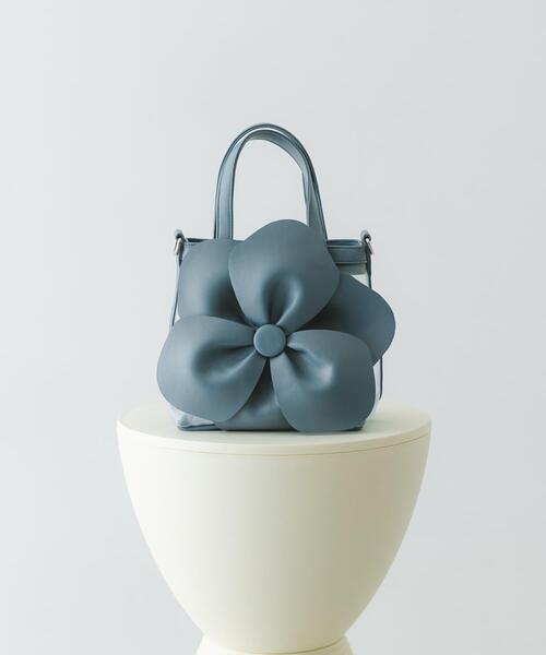 RODE SKO（ロデスコ） ハンドバッグ フラワーモチーフシアーバッグ