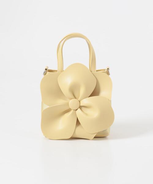 RODE SKO（ロデスコ） ハンドバッグ フラワーモチーフシアーバッグ