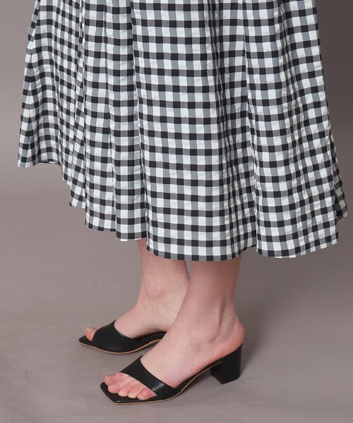 「DRESSTERIOR」 ノースリーブワンピース 36 ブラック レディース_画像7