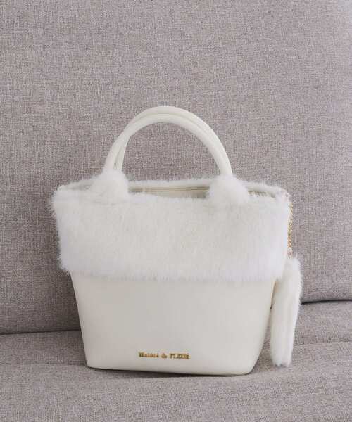 Maison de FLEUR（メゾンドフルール） ハンドバッグ ねこフェイク