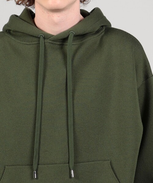 「CABaN」 長袖ニット L ライム メンズ_画像5