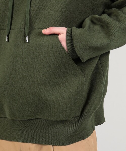 「CABaN」 長袖ニット L ライム メンズ_画像7