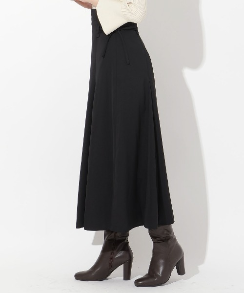 「AND COUTURE」 フレアスカート SMALL ブラウン レディース_画像2