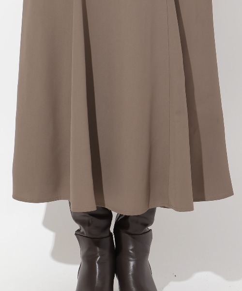 「AND COUTURE」 フレアスカート SMALL ブラウン レディース_画像7