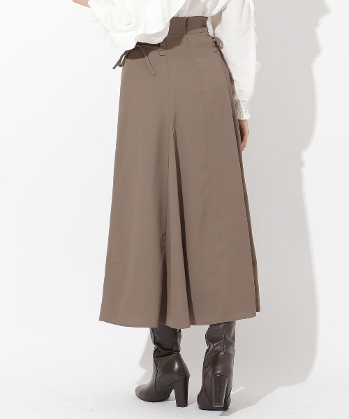 「AND COUTURE」 フレアスカート SMALL ブラウン レディース_画像9