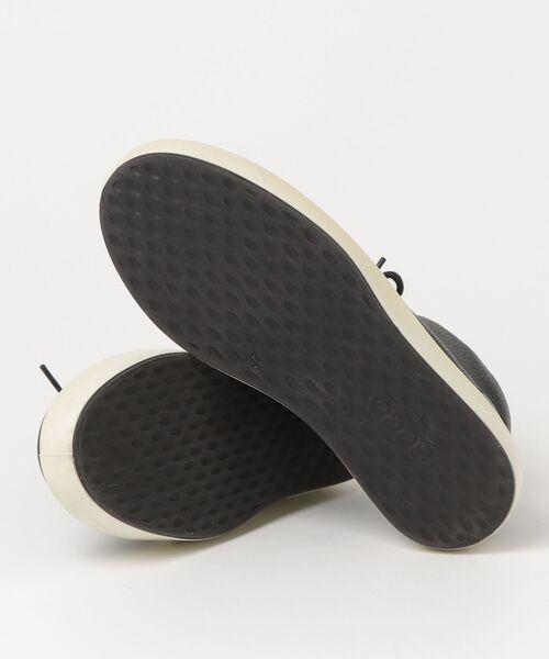 「ECCO」 ハイカットスニーカー 37 ブラック レディース_画像3