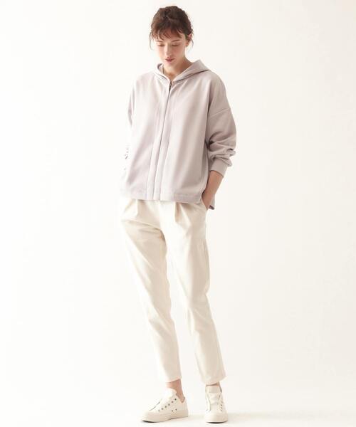 「MELROSE claire」 イージーパンツ SS オフホワイト レディース_画像5