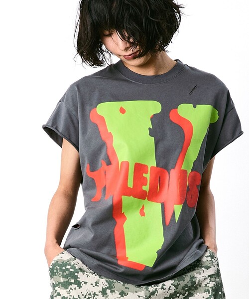 FREAK'S STORE（フリークスストア） tシャツ VLONE/ヴィーロン 限定
