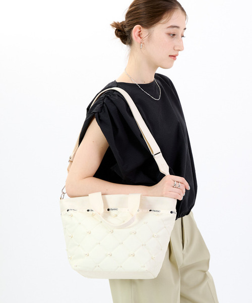 「LeSportsac」 2WAYバッグ FREE ホワイト レディース