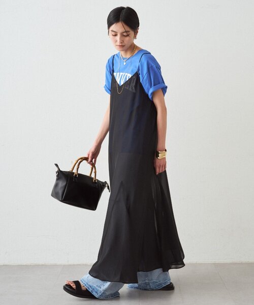 Loungedress（ラウンジドレス） ワンピース シアーキャミワンピース
