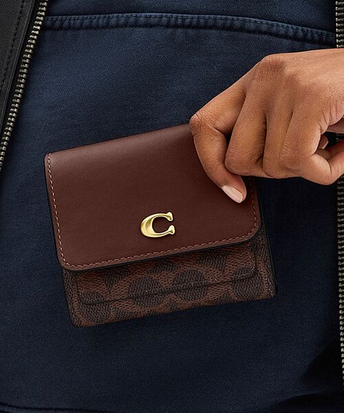 COACH（コーチ） 財布 ミラ スモール フラップ ウォレット