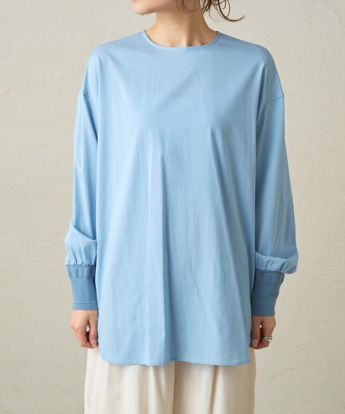 「PUAL CE CIN」 長袖ブラウス FREE ホワイト レディース_画像2