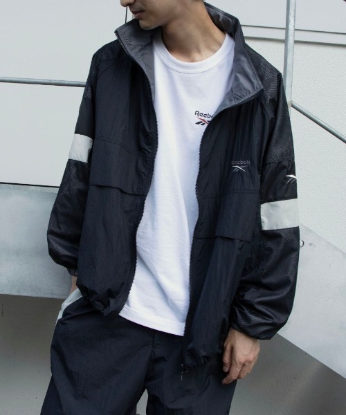 Reebok（リーボック） ナイロンブルゾン SMALL ブラック メンズ