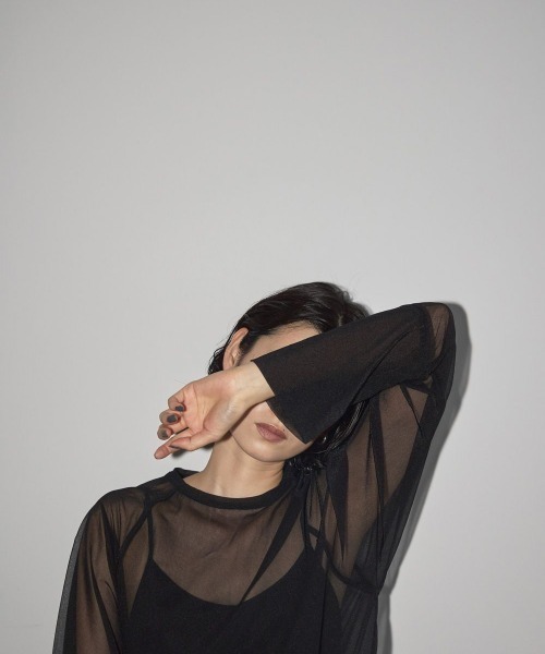 「TODAYFUL」 長袖カットソー ONE SIZE ブラック レディースの画像
