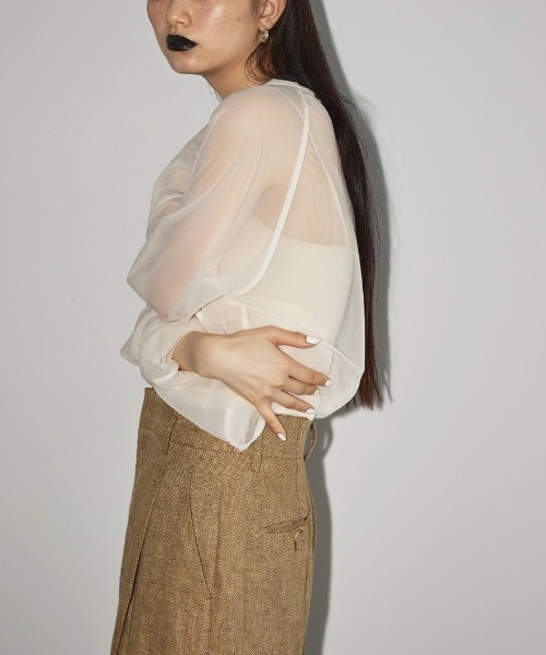 「TODAYFUL」 長袖カットソー ONE SIZE ブラック レディースの画像