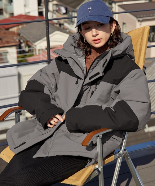 「BARK MANHATTAN」 マウンテンパーカー M チャコールグレー メンズ_画像9