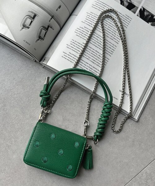 PRADA（プラダ） サフィアーノ 三角ロゴ 財布 - レッド レディース