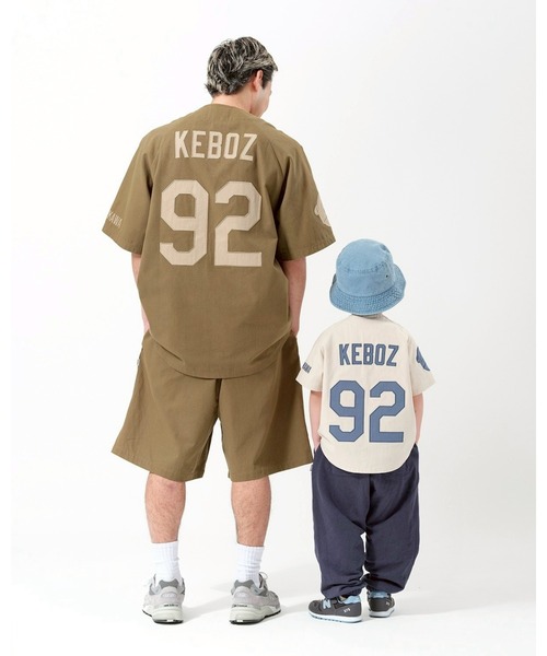 KEBOZ（ケボズ） ワイドパンツ パンツ ICON BASEBALL SHORTS メンズ