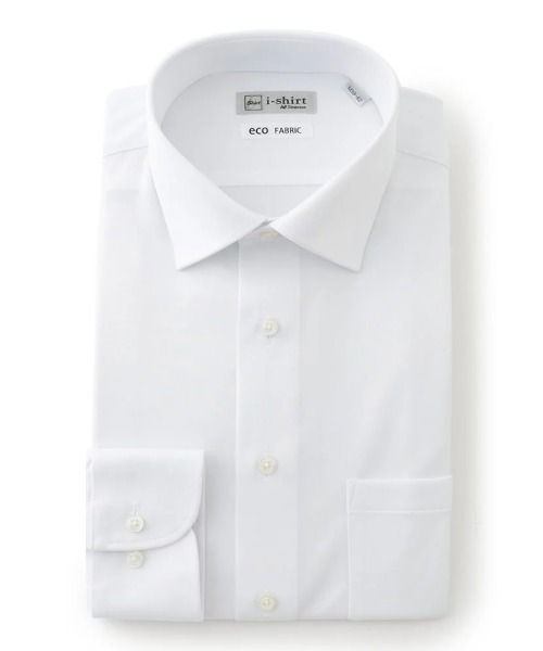「Perfect Suit FActory」 「i-shirt」長袖シャツ - サックスブルー メンズ_画像3
