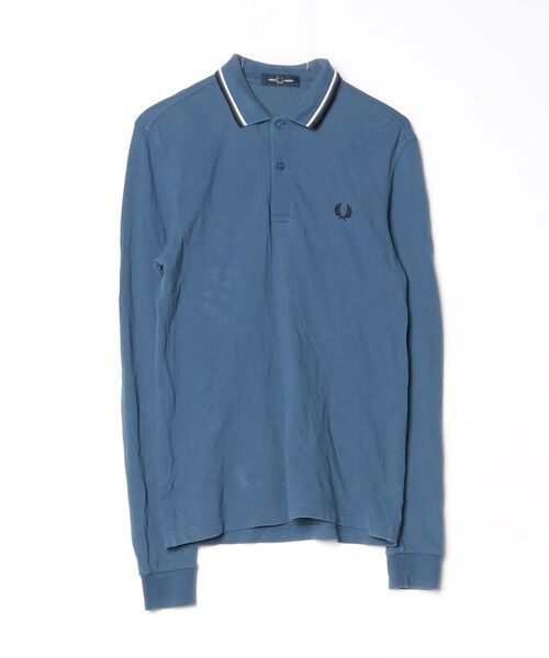 FRED PERRY（フレッドペリー） 長袖ポロシャツ S ブルー系その他3