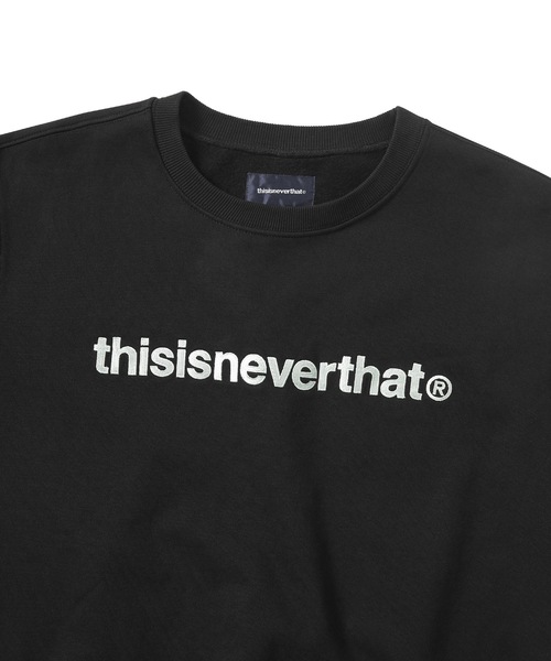 thisisneverthat(ディスイズネバーザット) スウェットカットソー S thisisneverthat(ディスイズネバーザット) スウェットカットソー S