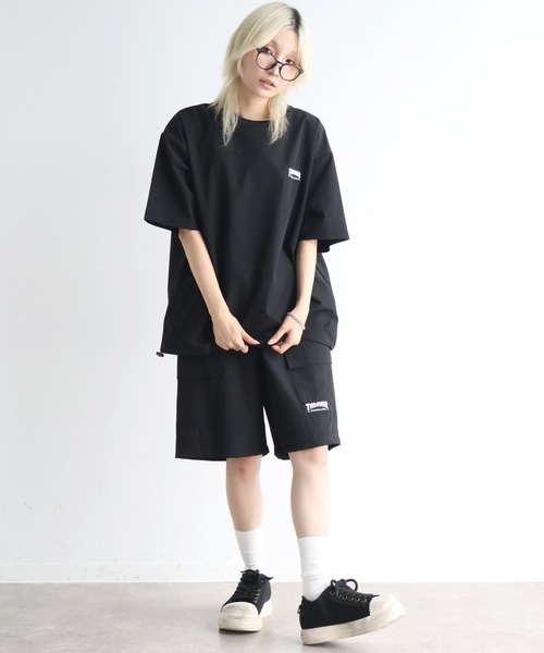 THRASHER（スラッシャー） ワイドパンツ ハーフパンツ カーゴパンツ