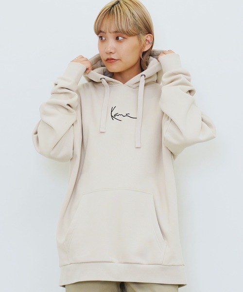 「KARL KANI」 プルオーバーパーカー MEDIUM ベージュ系その他 メンズ_画像3