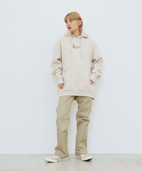 「KARL KANI」 プルオーバーパーカー MEDIUM ベージュ系その他 メンズ_画像5
