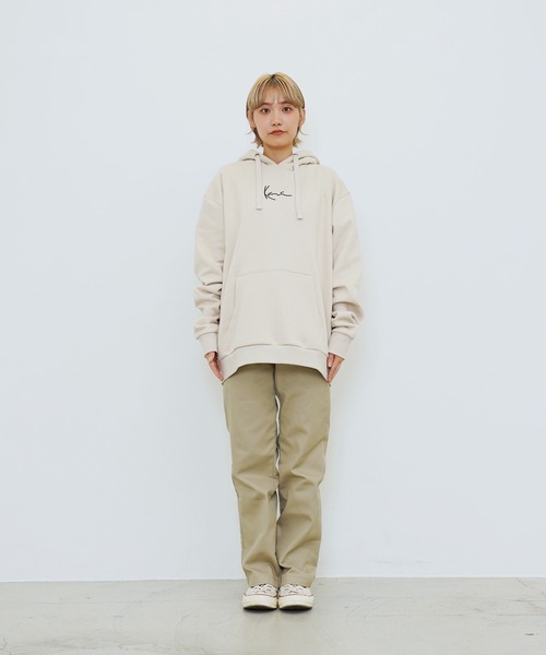 「KARL KANI」 プルオーバーパーカー MEDIUM ベージュ系その他 メンズ_画像8