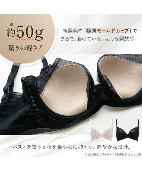 BRADELIS NewYork（ブラデリスニューヨーク） ブラジャー Sheer Skin