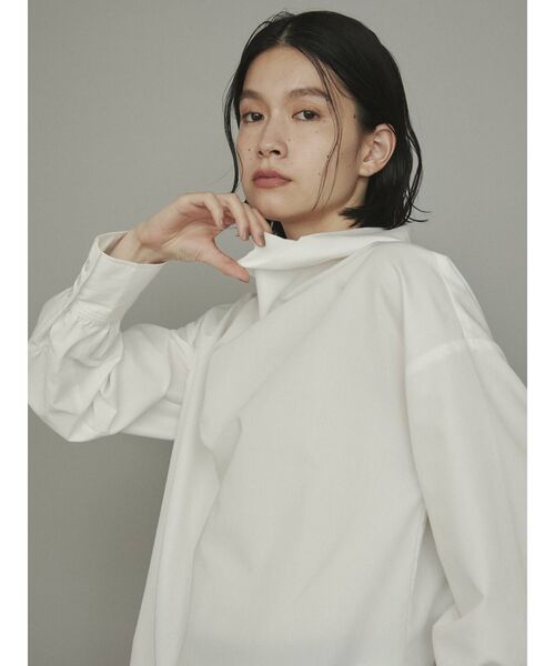 「COTORICA」 長袖ブラウス FREE ネイビー レディース_画像8