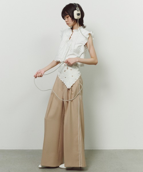 SNIDEL（スナイデル） パンツ 1 ベージュ レディース : ZOZOTOWN Yahoo