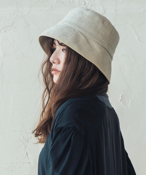 「ORIENT MILLINERY」 帽子 FREE ブラック×ホワイト レディース_画像9