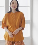 「studio CLIP」 半袖ブラウス FR...の詳細画像5