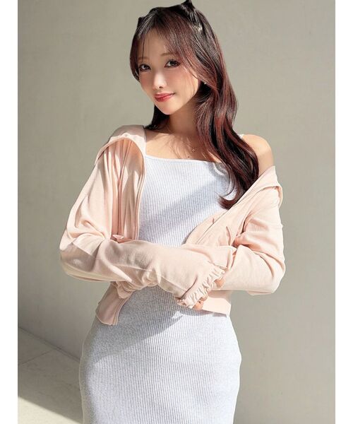 tシャツ 「UVカット」ベーシックパーカー レディースの画像