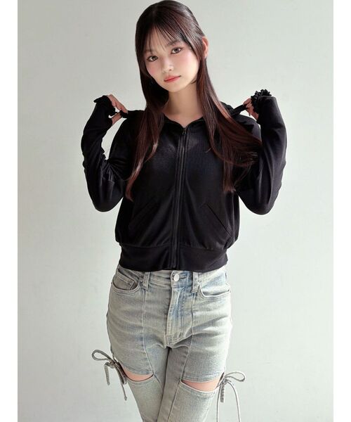 tシャツ 「UVカット」ベーシックパーカー レディースの画像