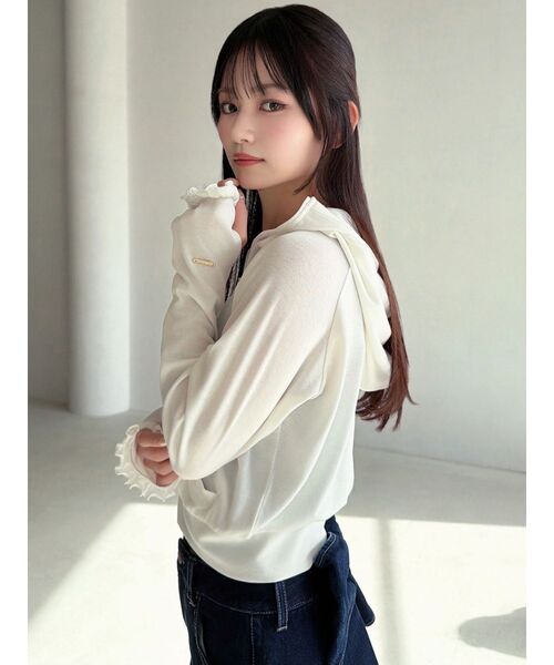 tシャツ 「UVカット」ベーシックパーカー レディースの画像