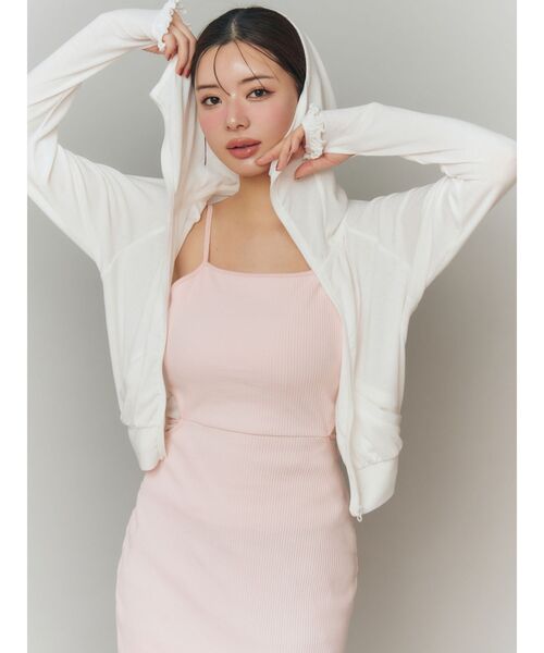 tシャツ 「UVカット」ベーシックパーカー レディースの画像