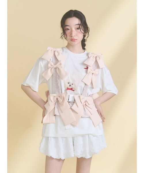 merry jenny（メリージェニー） ベルト Tulle ribbon harness