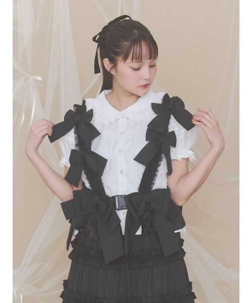 merry jenny（メリージェニー） ベルト Tulle ribbon harness