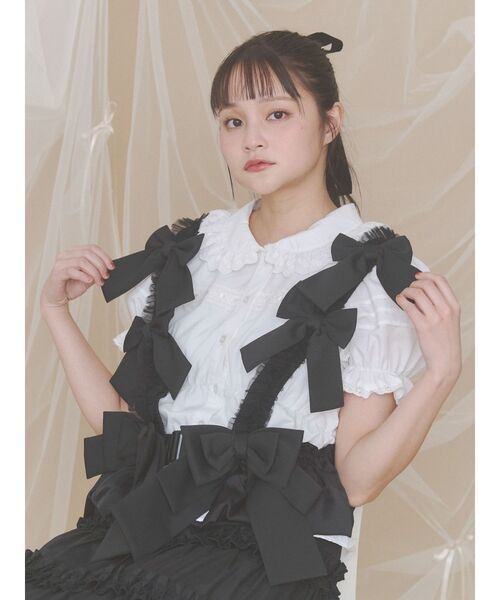 merry jenny（メリージェニー） ベルト Tulle ribbon harness