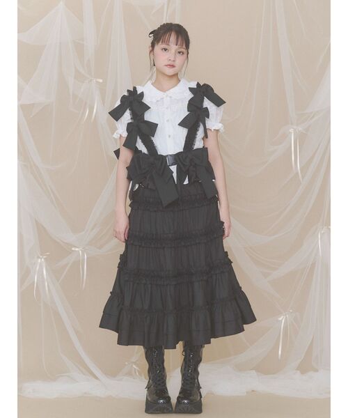 merry jenny（メリージェニー） ベルト Tulle ribbon harness