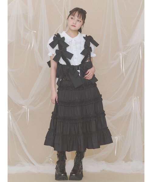merry jenny（メリージェニー） ベルト Tulle ribbon harness