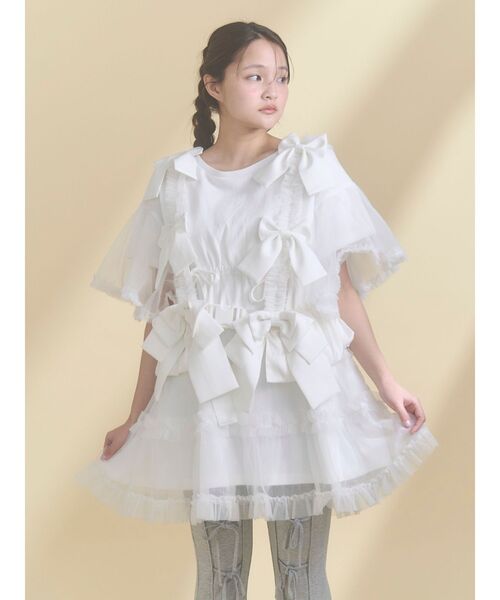 merry jenny（メリージェニー） ベルト Tulle ribbon harness