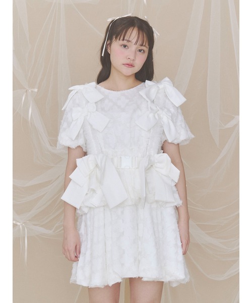merry jenny（メリージェニー） ベルト Tulle ribbon harness
