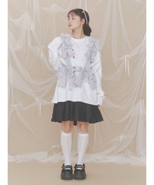 merry jenny（メリージェニー） ベルト Tulle ribbon harness
