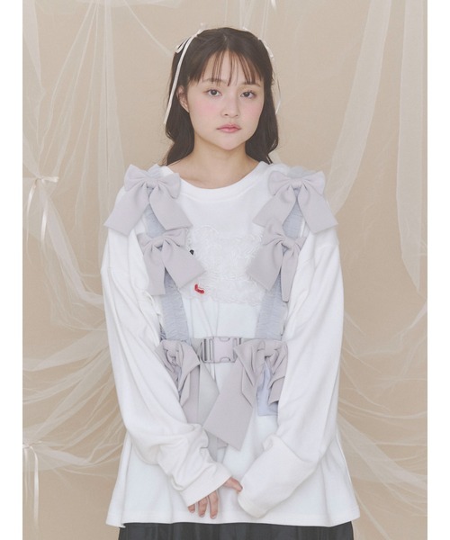 merry jenny（メリージェニー） ベルト Tulle ribbon harness