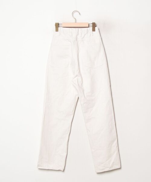 「WESTOVERALLS」 デニムパンツ 24 ホワイト レディース_画像2