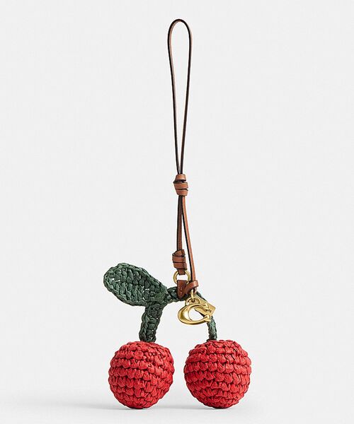 COACH チェリー バッグ チャーム キーリング キーホルダー COACH（コーチ） キーホルダー チェリー バッグ チャーム : ZOZOTOWN