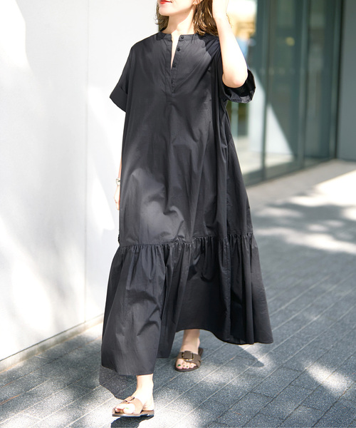 「Spick & Span」 シャツワンピース FREE ブラウン レディース_画像8